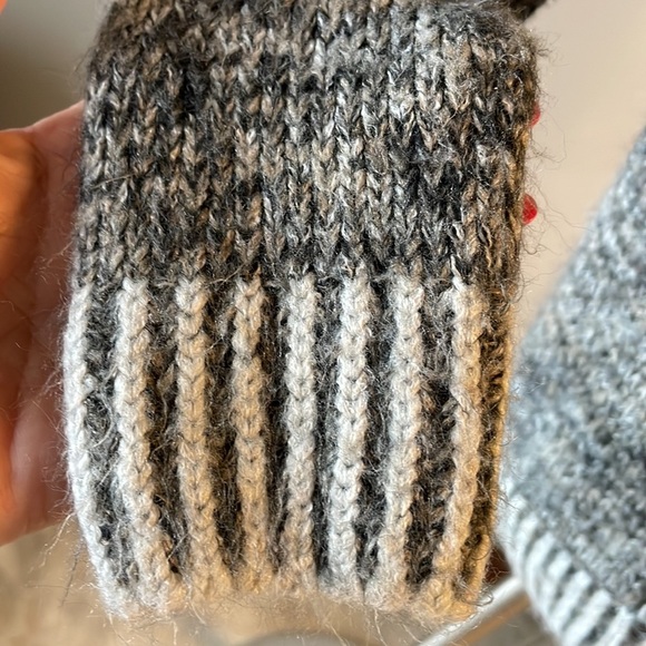 GAP relaxed fit women’s shawl collar cable knit cardigan double breasted look XS - Picture 5 of 16